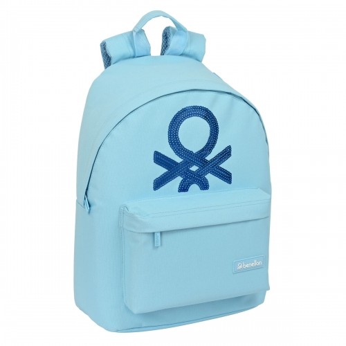 Laptop Backpack Benetton  benetton  Blue 31 x 41 x 16 cm image 1