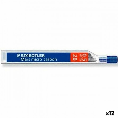 Pencil lead replacement Staedtler Mars Micro Carbon 2B 0,5 mm (12 Units) image 1