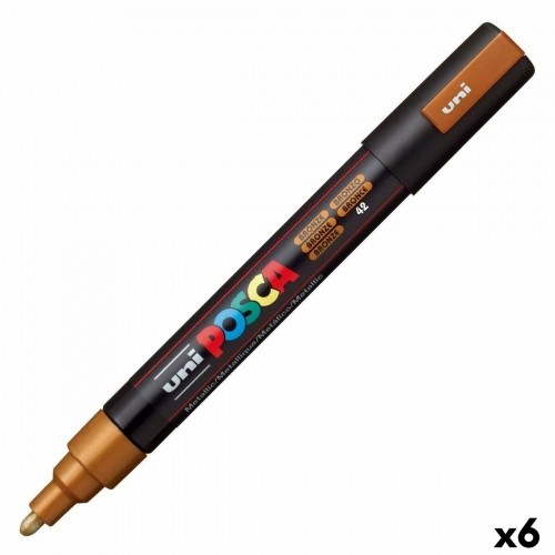 Felt-tip pens POSCA PC-5M (6 Units) image 1