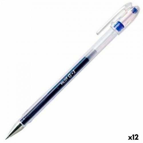 Pildspalva Roller Pilot G-1 Zils 0,3 mm (12 gb.) image 1