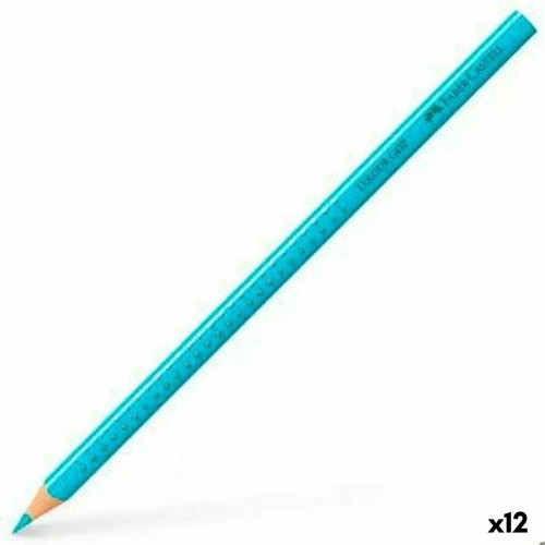 Цветные карандаши Faber-Castell Colour Grip бирюзовый (12 штук) image 1