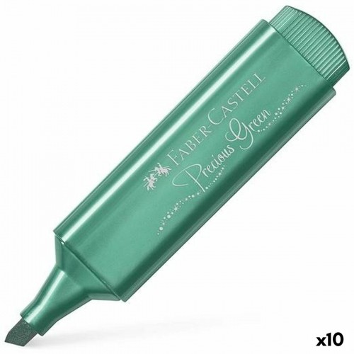 Флуоресцентный маркер Faber-Castell Textliner 46 Зеленый 10 штук image 1