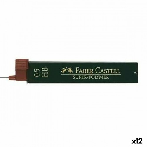Zīmuļa svina nomaiņa Faber-Castell Super-Polymer HB 0,5 mm (12 gb.) image 1