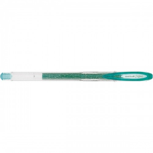 Liquid ink pen Uni-Ball Sparkling UM-120SP Green 0,5 mm (12 Pieces) image 1