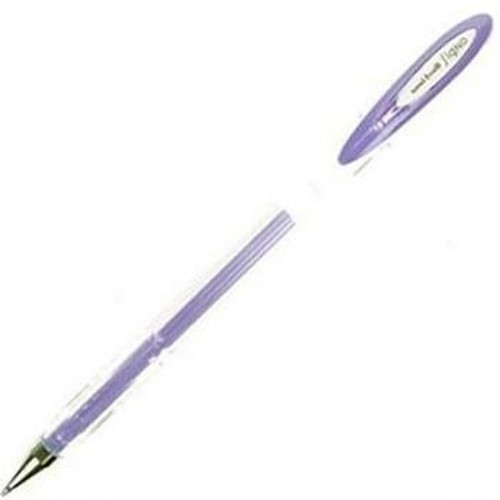 Liquid ink pen Uni-Ball Rollerball Signo Angelic Colour UM-120AC Violet 0,45 mm (12 Pieces) image 1