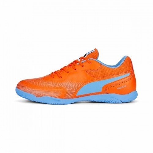 Adult's Indoor Football Shoes Puma Truco III Orange Unisex image 1