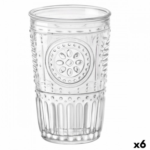 Glass Bormioli Rocco Romantic Transparent Glass (340 ml) (6 Units) image 1