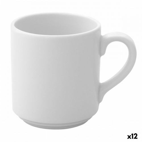 Cup Ariane Prime Coffee Ceramic White (90 ml) (12 Units) image 1