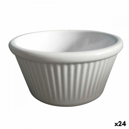 Bowl Quid Professional Ramekin White Plastic (8,5 x 8,5 x 4,5 cm) (24 Units) image 1