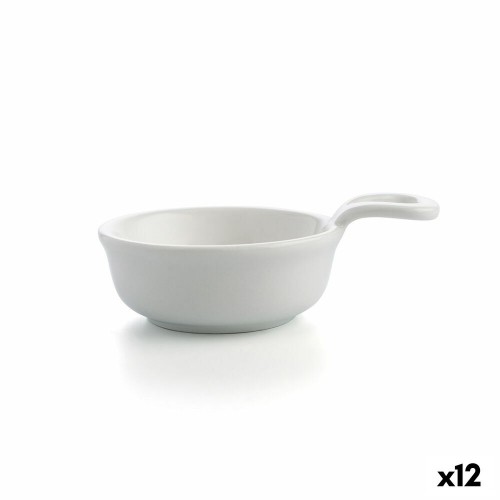 Bowl Quid Select Mini Ceramic White 8,5 cm (12 Units) image 1