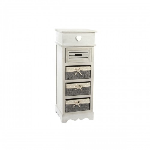 Chest of drawers DKD Home Decor Beige Grey Wood 36 x 31 x 96,7 cm image 1