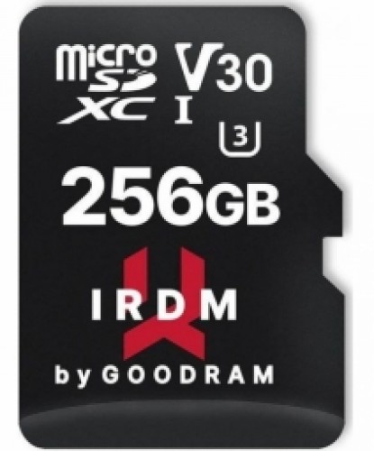 Goodram 256GB microSDXC + Adapter image 1