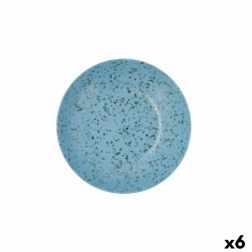 Dziļais šķīvis Ariane Oxide Keramika Zils (Ø 21 cm) (6 gb.) image 1