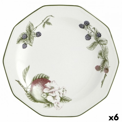 Flat Plate Churchill Victorian Orchard Ceramic China crockery Ø 27 cm (6 Units) image 1