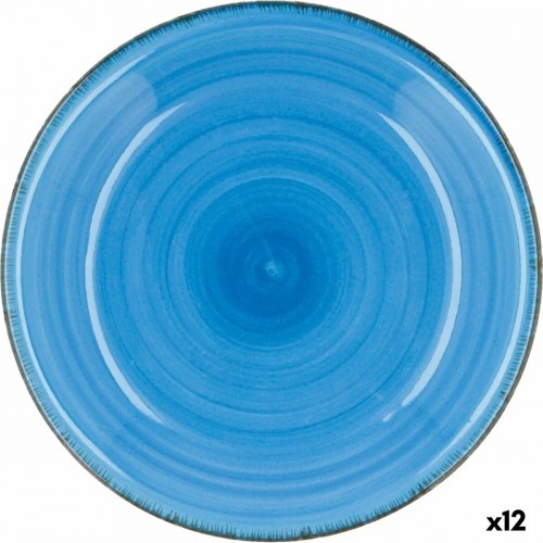 Dziļais šķīvis Quid Vita Zils Keramika (ø 21,5 cm) (12 gb.) image 1