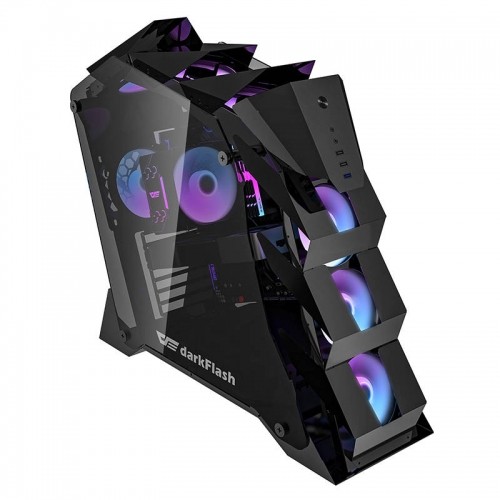 Darkflash K2 computer case (black) image 1