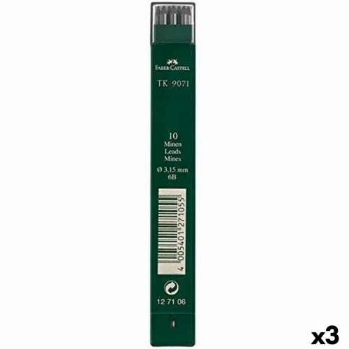 Замена шахты Faber-Castell 6B 3,15 mm (3 штук) image 1