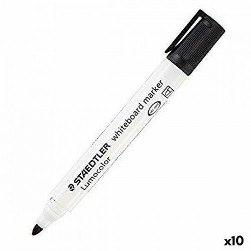 Фетр Staedtler Белая доска Чёрный (10 штук) image 1