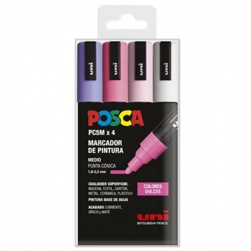 Set of Markers POSCA PC-5M Sweet image 1