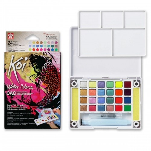 Watercolour paint set Talens Sakura Koi Water Colors Multicolour image 1