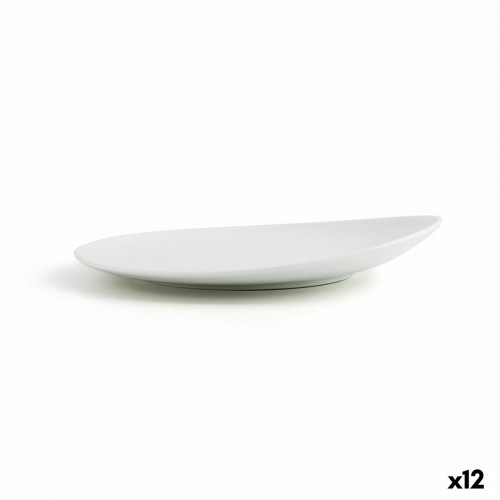 Flat plate Ariane Vital Coupe Ceramic White (Ø 21 cm) (12 Units) image 1