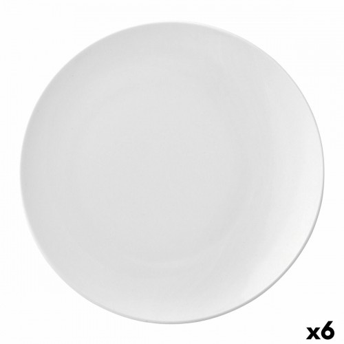 Плоская тарелка Ariane Vital Coupe Керамика Белый (24 cm) (6 штук) image 1