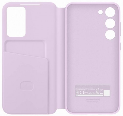 EF-ZS916CVE Samsung Clear View Cover for Galaxy S23+ Lilac image 1