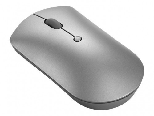 Lenovo  
         
       Silent Mouse 600 Optical Mouse, Iron Grey, Dual-host Bluetooth 5.0 image 1