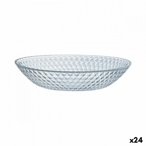 Глубокое блюдо Luminarc Pampille Clear Прозрачный Cтекло (20 cm) (24 штук) image 1