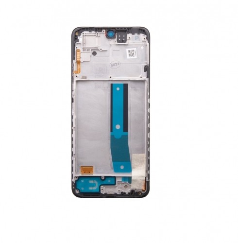 LCD Display + Touch Unit + Front Cover for Xiaomi Redmi Note 11 NFC Black (Service Pack) image 1