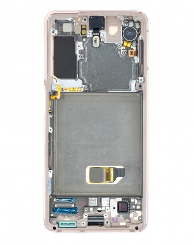 LCD display + Touch Unit + Front Camera Samsung SM-G991 Galaxy S21 Phantom Violet (Service Pack) image 1