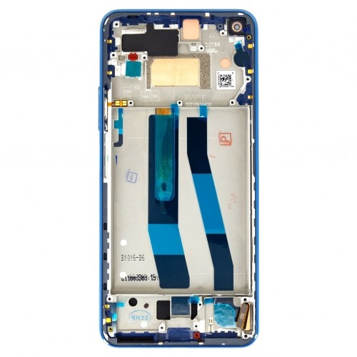 LCD Display + Touch Unit + Front Cover for Xiaomi 11 Lite NE 5G Blue (Service Pack) image 1