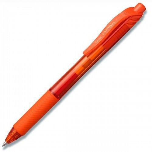 Ручка Pentel EnerGel 0,35 mm Оранжевый (12 штук) image 1