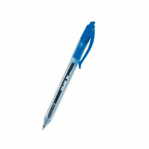 Pen Milan P1 Blue 1 mm (25 Pieces) image 1