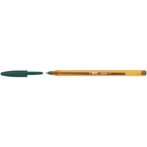 Pen Bic Cristal Fine Green 0,3 mm 50 Pieces image 1