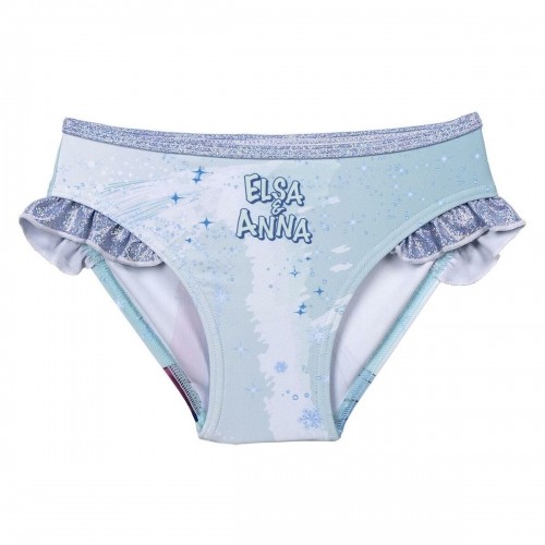 Swimsuit for Girls Frozen Blue Light Blue image 1