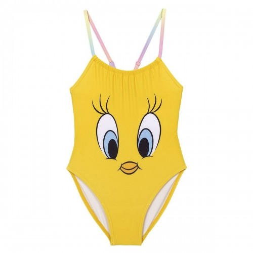Swimsuit for Girls Looney Tunes Yellow image 1