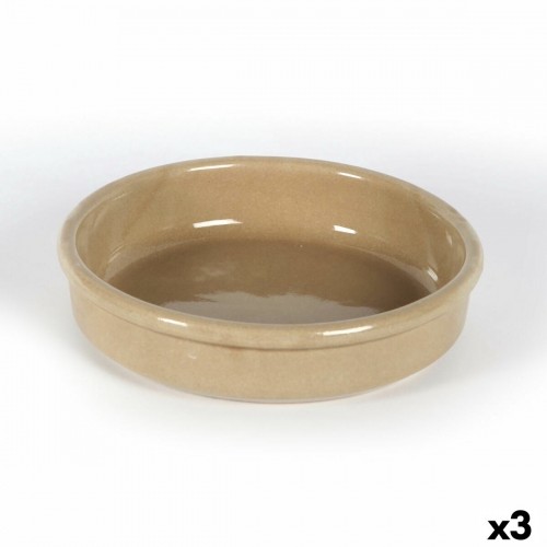 Saucepan Anaflor Ceramic Brown (Ø 21 cm) (3 Units) image 1