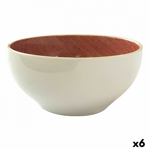 Bowl Ariane Terra Ceramic Red (Ø 15 cm) (6 Units) image 1