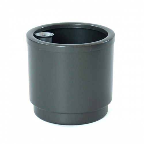 Self-watering flowerpot Plastiken Anthracite (Ø 22 cm) image 1