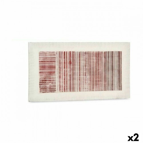 Canvas Stripes With relief (110 x 60 x 2,5 cm) (2 Units) image 1