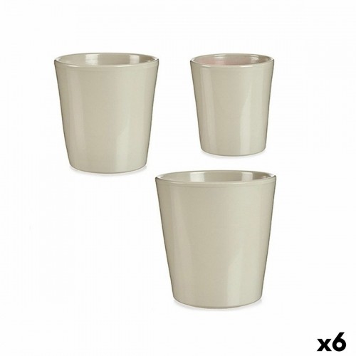 Set of pots Grey Clay (6 Units) image 1