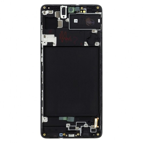 LCD display +Touch Unit Samsung A715 Galaxy A71 Black (Service Pack) image 1