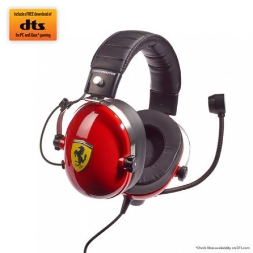Thrustmaster Gaming Headset DTS T Racing Scuderia Ferrari Edition image 1