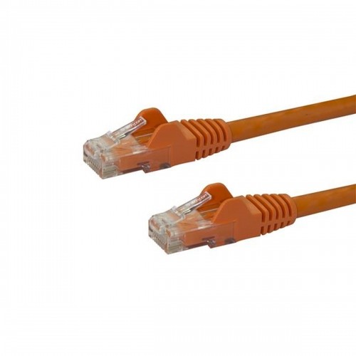 UTP Category 6 Rigid Network Cable Startech N6PATC10MOR 10 m Orange image 1