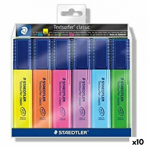 Fluorescent Marker Set Staedtler Textsurfer Classic 6 Pieces (10 Units) image 1