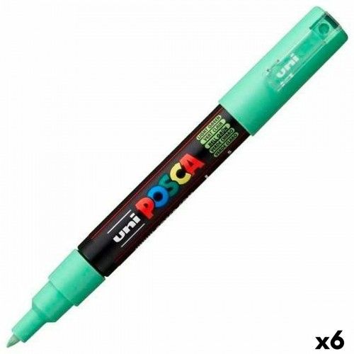 Фломастер POSCA PC-1M Светло-зеленый (6 штук) image 1