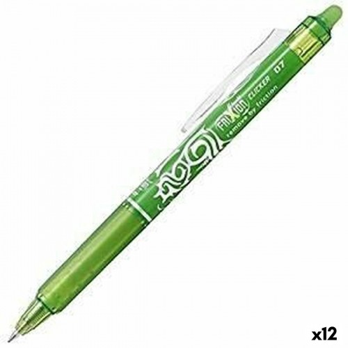 Ручка Pilot Frixion Clicker Стираемые чернила Зеленый 0,4 mm 12 штук image 1