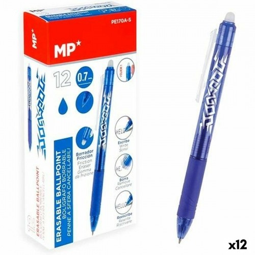 Pildspalva MP Izdzēšama tinte 0,7 mm 12 gb. image 1