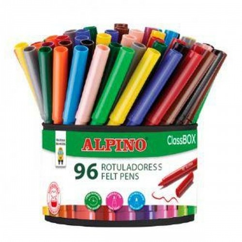 Набор маркеров Alpino ClassBOX Разноцветный 96 Предметы image 1
